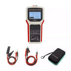EY800W solar panel multimeter with test cables and carrying case, displayed on white background.