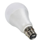 White LED globe bulb with B22 bayonet base, shown against white background.