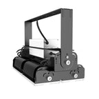 Athled 300W LED flood light with black metal frame, white heat sink module, control dial, and mounting hardware shown in prod