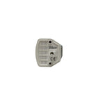 R7S W 10W SMD 230V LED bulb shown from back angle displaying ventilation slots and connection ports.