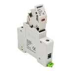 BENY BR-30 solar PV fuse holder with LED indicator, shown as standalone product against white background.