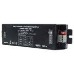 DALI Constant Current Dimming Driver EUP60D-1HMC-0SM, black rectangular electronic component with red switch and terminal con