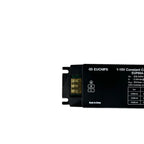 EUCHIPS EUP60A LED driver with constant current output, showing terminal connections and specifications label on black housin