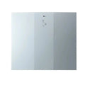 White rectangular battery unit with control panel and indicator lights mounted on center front face.