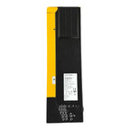 Conversol V7 5kW inverter charger with yellow left panel and black body, shown against white background with specifications l
