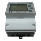 Eastron SDM630-Modbus V2 three-phase energy meter with LCD display and terminal connections, front view.