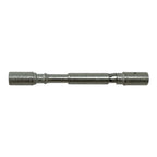 Amphenol solar connector pair showing male and female ends with hexagonal contact points, metallic finish, IP67 rated design.