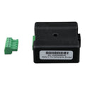 Victron CAN-bus Temperature Sensor with black housing and green terminal connector, serial number HQ2009KBSVM, made in Nether