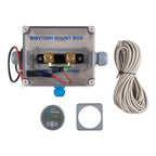 BMV700H shunt box kit with digital monitor, cable, and mounting plate for battery voltage monitoring system.