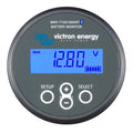 Victron Energy BMV-710H Smart Battery Monitor displaying 12.87V on blue LCD screen with battery level indicator and three con