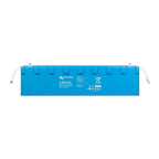 Victron Energy blue lithium battery 25.6V 300Ah with white handles and certification labels on front face.