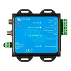 Victron Energy VE.Bus BMS V2 battery management system, top-down product view showing blue faceplate with terminals and green