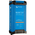 Victron Energy blue smart charger, 12/15 amp output with Bluetooth connectivity, shown as product front view against white ba