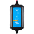 Victron Blue Smart Charger 24V/13A with IP65 waterproof rating, featuring blue front panel with mode and status indicators.