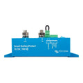 Victron Smart BatteryProtect 12/24 100 battery isolator with input and output terminals, green connector block, and status in