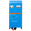 Victron Energy EasyPlus Compact blue inverter charger with circuit breakers and status indicators on front panel.