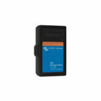 Victron Energy XLR Charger Tester device with black housing and blue label, shown against white background.