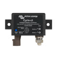 Victron Energy Cyrix-ct intelligent battery combiner with dual battery terminals and mounting brackets, front view product sh