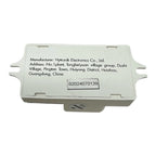 Back label of white daylight sensor showing manufacturer Hytronik Electronics Co., Ltd., China address, and serial number S20