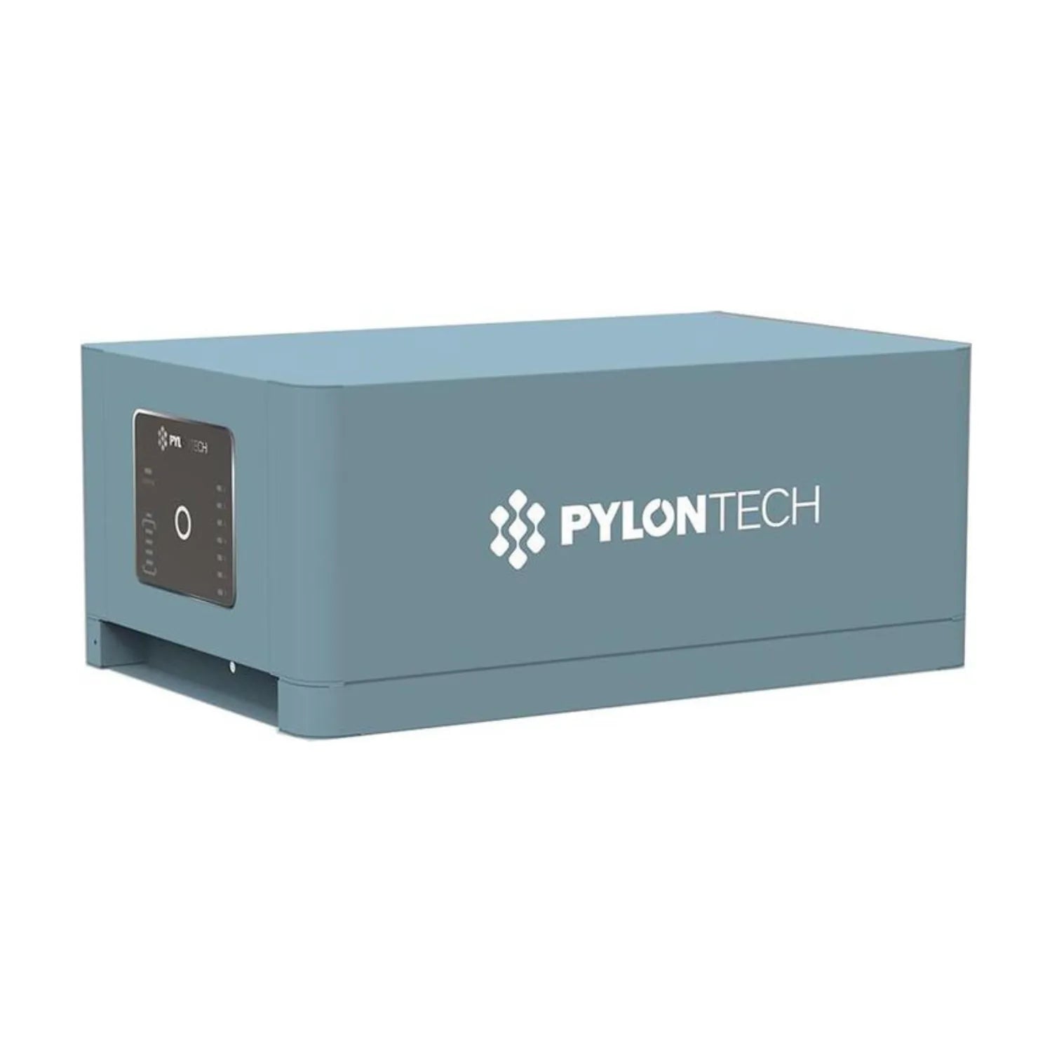 Pylontech Force H2 BMS Controller, light blue rectangular unit with digital display panel and white logo on front, shown at t