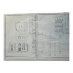Technical schematic and dimensional drawings showing BMS controller layout, wiring diagrams, and component specifications for