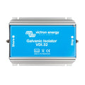 Victron Energy Galvanic Isolator VDI.32 with blue faceplate and aluminum housing, made in the Netherlands.