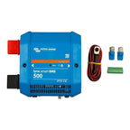 Victron Lynx Smart BMS 500 battery management system with included red and black cables, blue connectors, and green terminal 