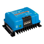Victron Orion-Tr Smart 12/12-30 isolated DC-DC charger, blue case with black heat sink fins and terminal connectors visible.