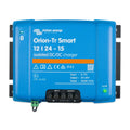 Victron Energy Orion-Tr Smart 12/24-15 isolated DC/DC charger, blue rectangular device with black terminal connectors and gre
