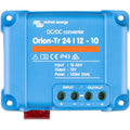 Victron Energy Orion-Tr 24/12-10 DC/DC converter, blue rectangular device with input/output terminal block and mounting holes