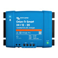 Victron Energy Orion-Tr Smart 24/12-20 isolated DC/DC charger, blue rectangular device with input/output terminals and contro