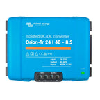 Victron Energy Orion-Tr isolated DC/DC converter, blue rectangular device with input/output terminals and on/off indicator li