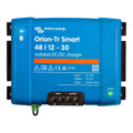 Victron Energy Orion-Tr Smart 48/12-30 isolated DC/DC charger, blue rectangular device with black terminal connectors and gre