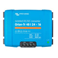 Victron Energy Orion-Tr 48/24-16 isolated DC/DC converter, blue rectangular device with input/output terminals and green powe