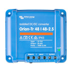 Victron Energy Orion-Tr 48/48-2.5 isolated DC/DC converter, blue rectangular device with terminal connections and status indi