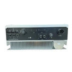 Elios 15kW three-phase solar inverter with aluminum heatsink, control panel showing DC switch, WiFi, USB, RS-485, and AC outp