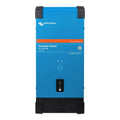 Victron Energy Inverter Smart 12/2000 230V blue unit with black corner brackets and control panel displaying Inverter, ECO, a
