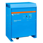 Victron Phoenix Inverter 24/5000, a bright blue rectangular power unit with control panel and status indicators mounted on fr