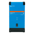 Victron Energy Inverter Smart 48/3000 with blue casing, black corner bumpers, control panel with LED indicators, and QR code 