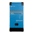 Victron Energy MultiPlus 24/2000/50 inverter charger, blue rectangular unit with black end caps and small display panel.
