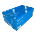 Blue Victron energy MultiPlus-II 48/5000/70 inverter charger box, front-facing product packaging view.