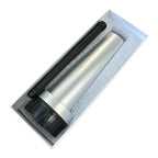 Solis S3-WiFi-ST data logger in protective packaging with black antenna and silver cylindrical body nestled in gray foam inse