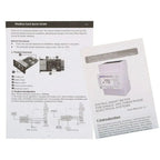 Product manuals and documentation for Eastron SDM630 energy meter and Modbus card with installation diagrams and user guides.