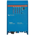 Victron Energy Skylla-i battery charger, blue front panel showing voltage and current output settings across three outputs.