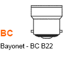 BC Bayonet - BC B22