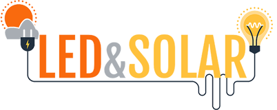 LED and Solar logo