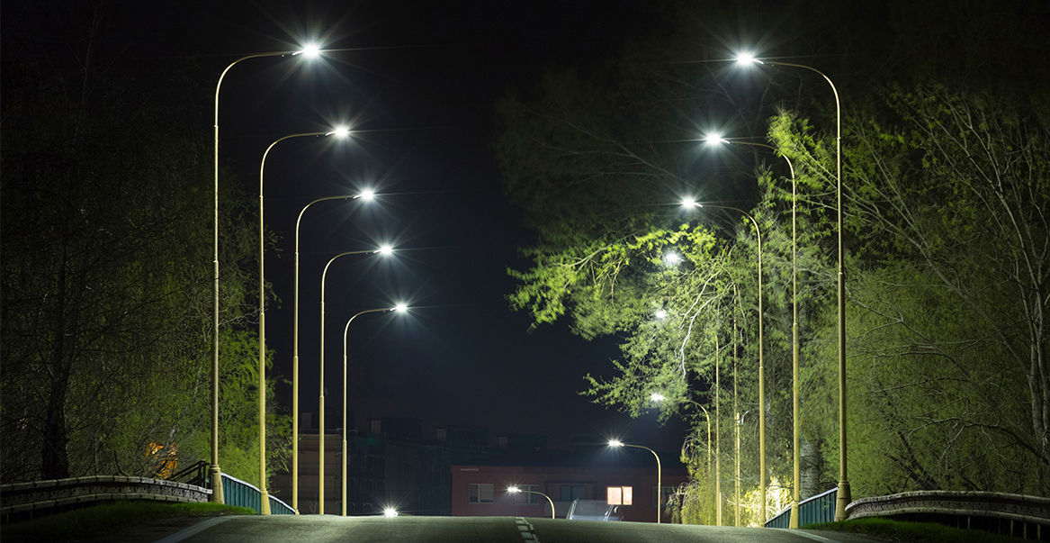 Hyperion LED Light outdoor lights with photocell