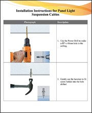 Suspension Cables Installation