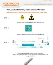T8 LED tube Instructions Manual
