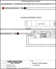 T8/T5 Emergency Conversion Pack
